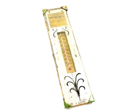 A Sydney Ship Supply Company wall thermometer, (AF), 30cm high.