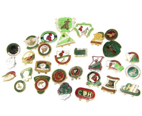 Vintage Speedway enamel badges Cradley Heath Heathens, including 1968 21st Anniversary, (30).
