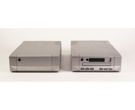 MISSION CYRUS XPA STEREO AMPLIFIER with Cyrus Quattro CD player,  TOGETHER WITH VARIOUS AUDIO CABLES, power supply plus, Quat