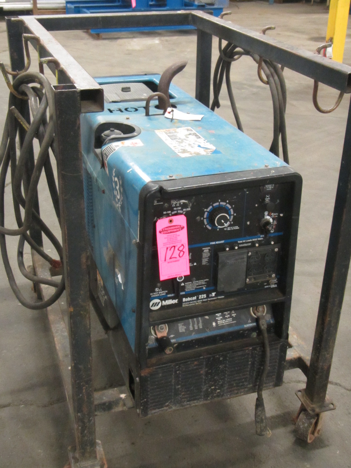 Miller Bobcat 250NT Portable Gas Welder Generator Mig, Stick, DC Tig