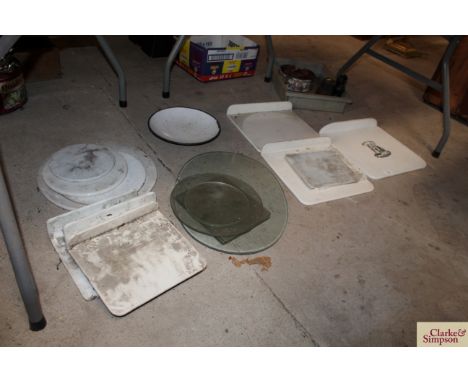 Various ceramic and glass scale platforms - some AF