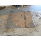 Unbadged floor scales, with LP7510C Digital Readout