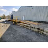 Bilancia Weightron Surface Mounted Weighbridge, with on and off ramp (Bridge approx. 34ft, on and