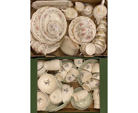 MIXED STAFFORDSHIRE DINNER-SETS & TEAWARE, including Royal Albert 'Tranquillity' 43 pieces, Spode 'Olympus' pattern tableware