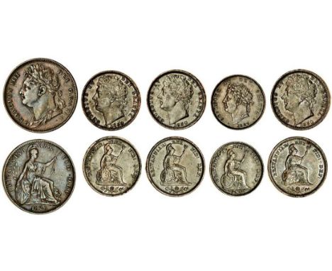 George IV (1820-30), Farthing, 1826 (P.1416, S.3822), very fine, Half-Farthing (3), 1830, for use in Ceylon, laureate head le