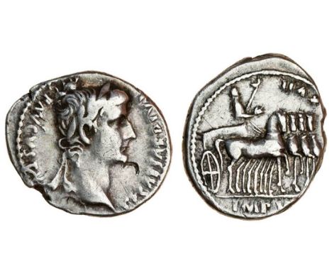 Tiberius (AD 14-37), AR Denarius, Lugdunum, 15-16, laureate head right, ti caesar divi avg f avgvstvs, rev. [tr pot] xvii, Ti