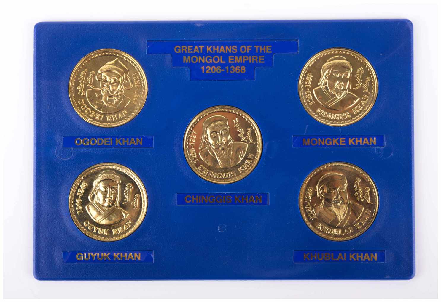 Mongolische Münzen / Mongolian coins Great Khans of the Mongol Empire ...