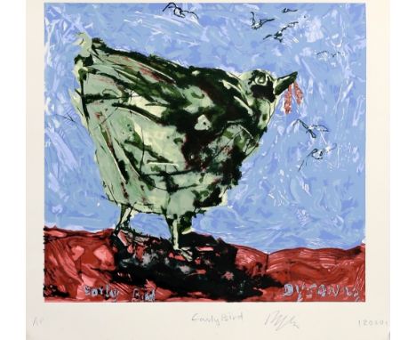 Julian Dyson (British, 1936-2003), 'Early Bird', limited edition screenprint, artists proof, signed, titled and dated 12.06.0
