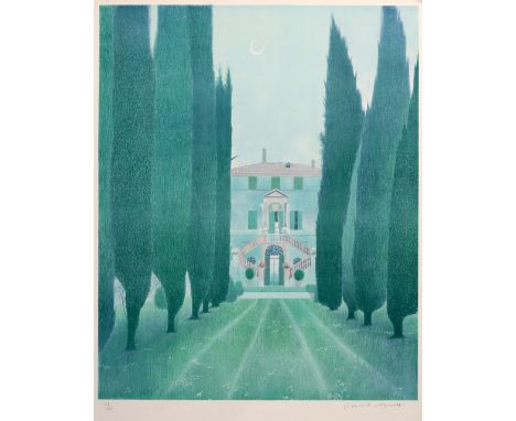 A Collection of twelve lithographic prints from The Curwen Studio, comprising David Suff (British, b.1955), The Walled Garden