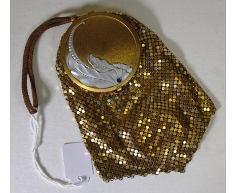 Vintage Evans Mesh evening bag/compact