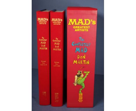 Two volume set Mad's Greatest Artists including The Completely Mad Don Martin volume one 1956-1974; & volume two 1974-1988. F