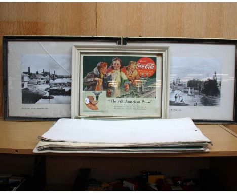 Three vintage Royal Wall Atlas Maps by 'T.Nelson &amp; Son Ltd' printed on linen together with two other folder maps and thre