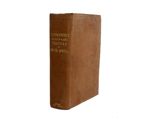 BOOKS. LIVINGSTONE (David) Missionary Travels and Researches in South Africa; including a Sketch of Sixteen Years' Residence 
