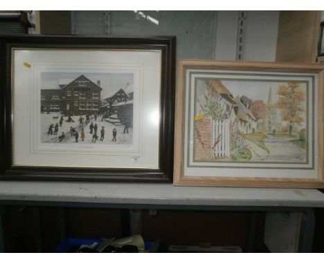 LTD edition print by  Tom Dodson and one other