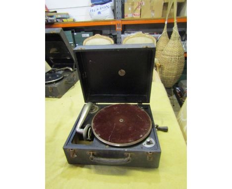 Vintage portable gramophone&nbsp;