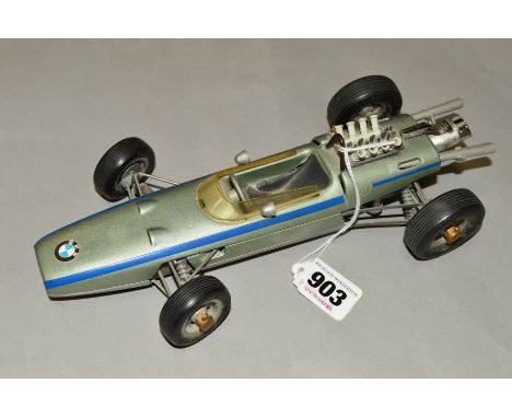 AN UNBOXED SCHUCO B.M.W. FORMEL 2 RACING CAR MODEL/LIGHTER, No.1072, diecast chassis with plastic body, very minor damage to 