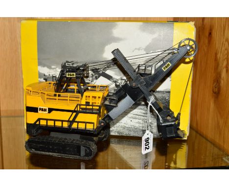 A BOXED CONRAD P &amp; H 2800 MINING SHOVEL, No.294, 1/87 scale, appears complete but has some minor wear, box complete with 