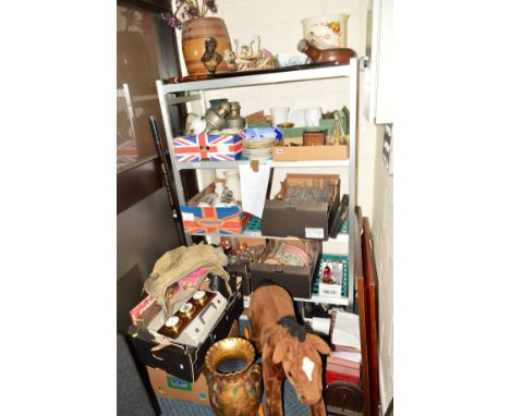 A LARGE QUANTITY OF CERAMICS, GLASSWARE, METALWARE, CAMERAS, BOOKS, TOYS etc (all proceeds to local Lichfield charities)