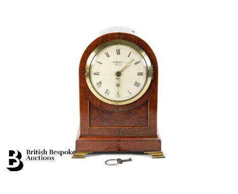 George III English bracket clock by William Robson, London, circa 1810, nr 1136 English bracket clock 8-day timepiece, in a m