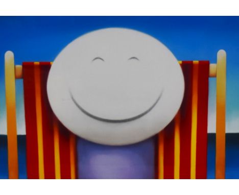 Doug Hyde (b.1972, Contemporary), print on giclee paper, 'Summer Smiles', limited edition 76/395, framed, mounted, and under 