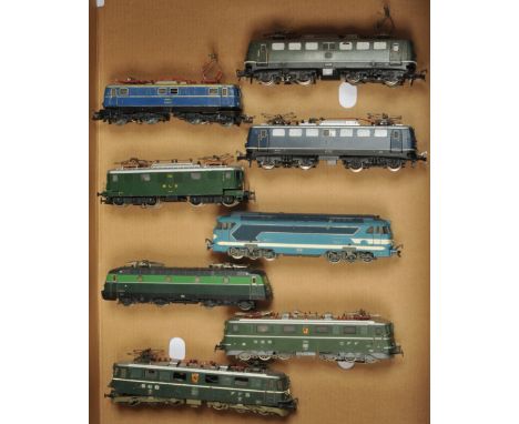 Fleischmann &amp; Similar HO Gauge mixed group of Diesel Locomotives (see photo). Conditions are Good to Excellent Plus.&nbsp