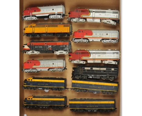 Fleischmann &amp; Similar HO Gauge mixed group of Diesel Locomotives (see photo). Conditions are Good to Excellent Plus.&nbsp