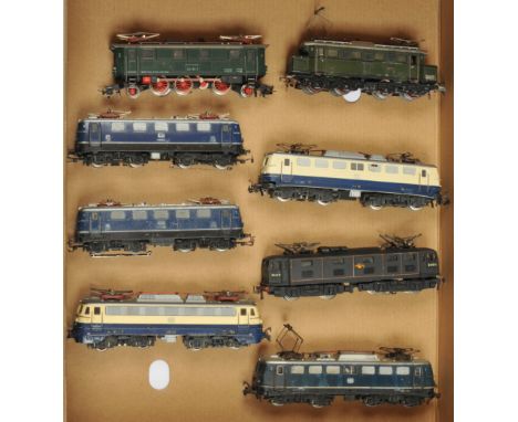 Marklin &amp; Similar HO Gauge mixed group of Diesel Locomotives (see photo). Conditions are generally Good to Excellent Plus