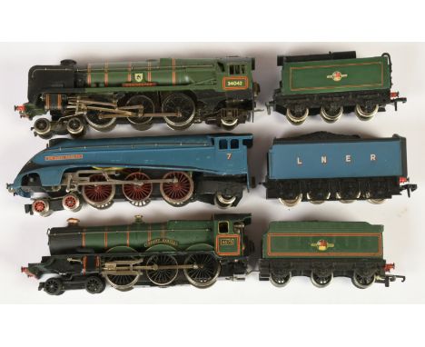 Wrenn group of Steam Locomotives (see photo). Please note 2 Tender have had scale wheels added and West Country Tender has be