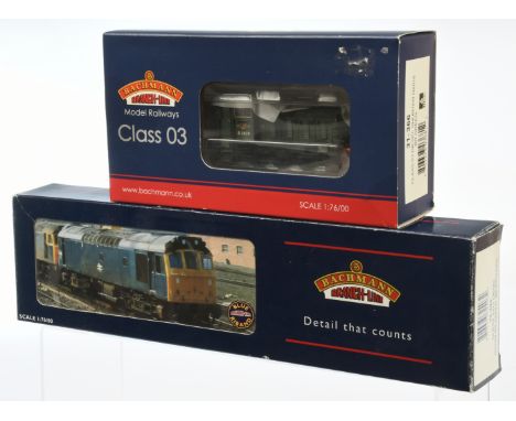 Bachmann pair of BR Diesel Locomotives comprising of 32-403 Class 25/3 BR Diesel Locomotive No. D5269 and 31-366 Class 03 BR 