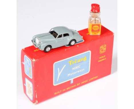 Triang Minic Motorway M1541 light grey Rolls Royce Silver Cloud. Condition is generally Excellent in Good Plus box complete w