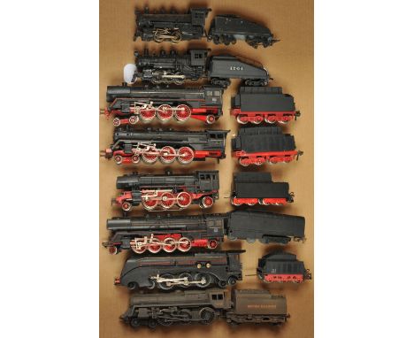Fleischmann &amp; Similar mixed group of mainly HO Gauge Steam Locomotives (see photo). Conditions are Fair to Excellent.&nbs