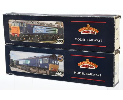 Bachmann pair of DRS Diesel Locomotives comprising of 32-754 Class 57/0 DRS Diesel Locomotive No. 57011 and 32-731 Class 66 D