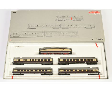 Marklin Digital HO Gauge Ref 26610 &nbsp;"Henschel-Wegmann" Train Set. Condition is Excellent Plus to Near Mint in Good Plus 