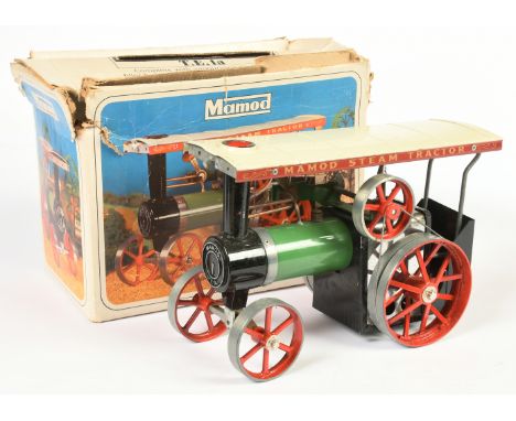 Mamod (UK) TE1a Steam Traction Engine, Has been previously fired. Condition is Fair to Excellent in Fair box.&nbsp;&nbsp;