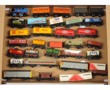 Hornby OO (GB/China) Rolling Stock Assortment - To include Thomas the Tank Engine (0-4-0 type) Annie and Clarabel plus Vans, 