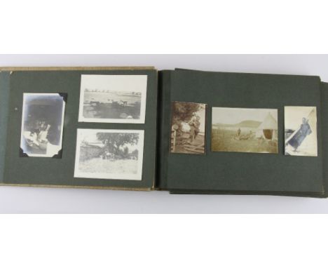 An album of First World War and other photographs.