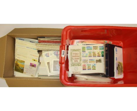 A quantity of stamps first day covers etc.