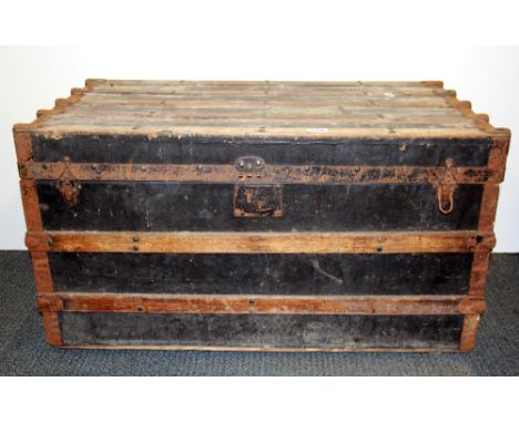 An early trunk, 92 x 50 x 50cm.