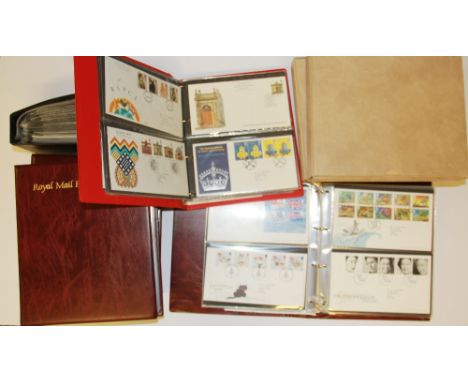 A large quantity of first day cover albums.