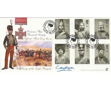 Earl Cardigan 2004 Bradbury Crimean War Research Society Charge of the Light Brigade official first day cover signed by Earl 