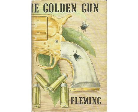 The Man with the Golden gun by Ian Fleming first edition hardback book.  Very good condition