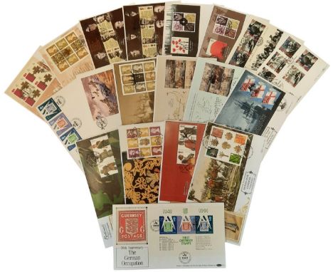 Benham FDC Militaria collection, 19 covers all with stamps and post marks, subjects include British Army Uniforms, The Battle