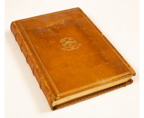 Gray (Thomas), Poems by Thomas Gray, Eton College, Spottiswoode & Co, 1907, 4to, tan calf with gilt tooling, inscribed for Al