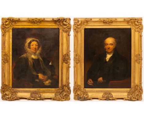 Circle of Henry William Pickersgill (1782-1875)/Portrait of Mr Frederick De Lisle (1772-1851)/half-length, wearing a black co