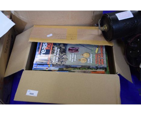 Box of Treasure Hunting magazines