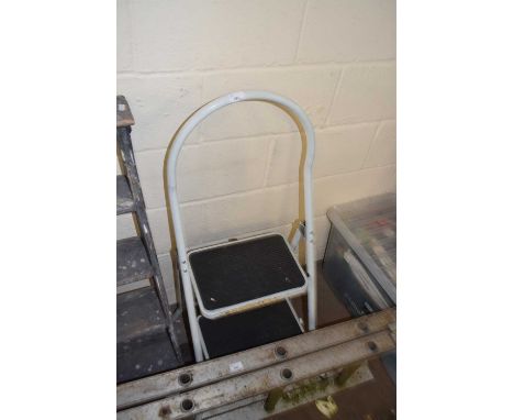 Folding step stool