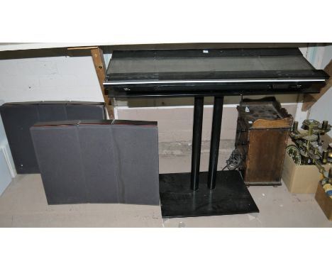 A B &amp; O 'Beocentre 9500' music centre with a pair of B &amp; O 'Redline' RL60.2 speakers