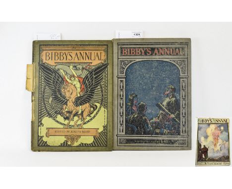 Bibby's Annual 1910 -1913 And 1914-1917 Hardbound Volumes Two in total, the first 1910-1913, secondly 1914-1917. Each with or