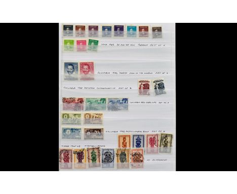 A Good Album of Well Laid Out World Stamps - Some High Quality / All Mint - Features China 1949 Dr Sun Yat Sen Portrait Set o