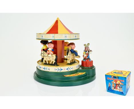 A Boxed Corgi 852 Vintage 1972 Magic Roundabout Musical Carousel Boxed toy by Corgi in the form of the Magic Roundabout compl